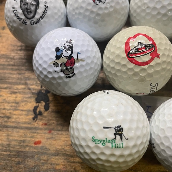 Golf ball collection. 
25 Pc collectible golf balls with clubs logos - Picture 8 of 15
